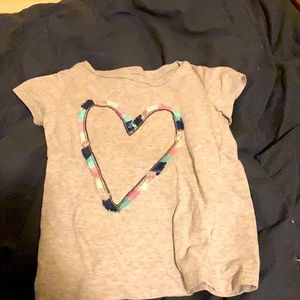 Carters 6x shirt for girls